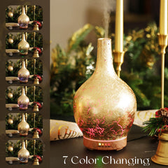 LED light with seven color options for the diffuser