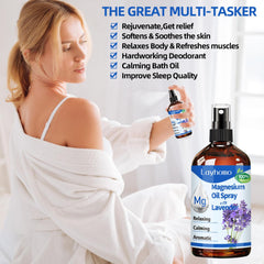 Portable 200ml magnesium oil spray bottle