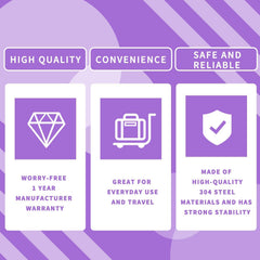 Product gallery image showing the cleaning tank and lid with the device