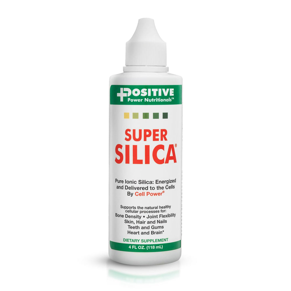 Positive Power Nutritionals Super Silica bottle (4oz) with dropper