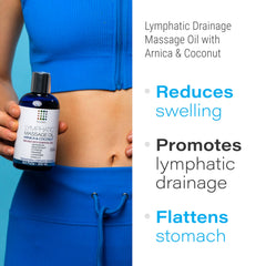 Post-surgery recovery lymphatic oil with Arnica and Coconut