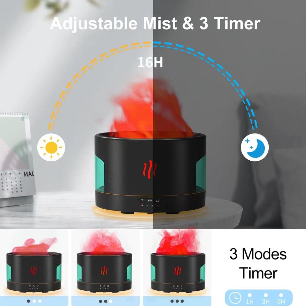 POSVIU diffuser in sleep mode with white noise