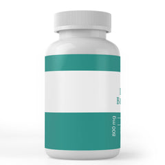 Label showing single-ingredient potassium bicarbonate capsules