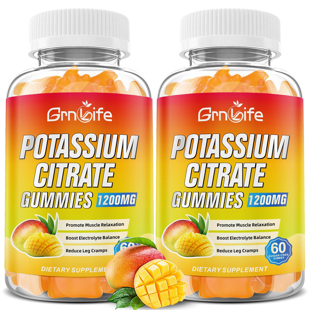 Hero image of Potassium Citrate Gummies with mango flavor