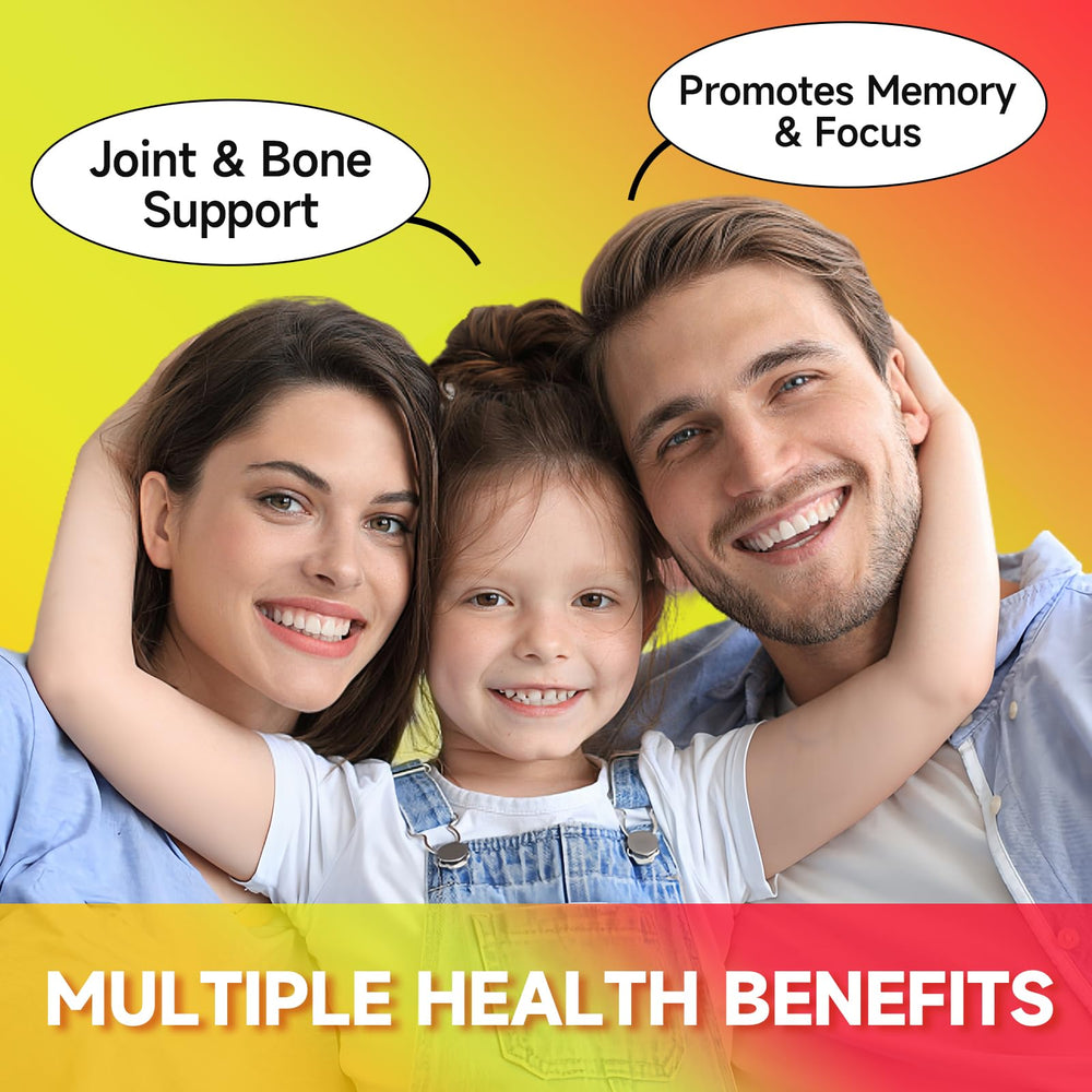 Potassium gummies suitable for adults and kids - easy to chew