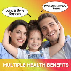 Potassium gummies suitable for adults and kids - easy to chew