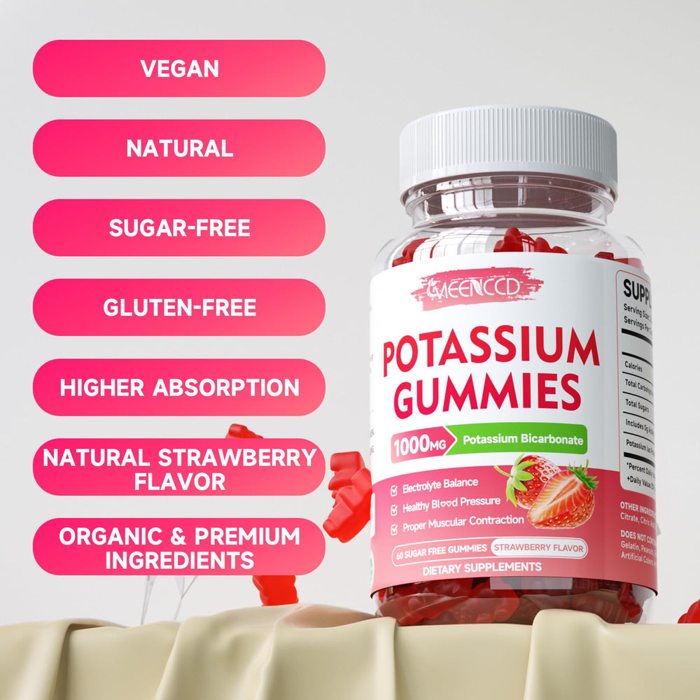 Gummies with glass of water illustrating easy consumption