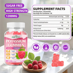 Gummies close-up showing raspberry flavor