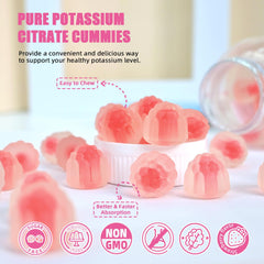 Potassium Gummies packaging and label