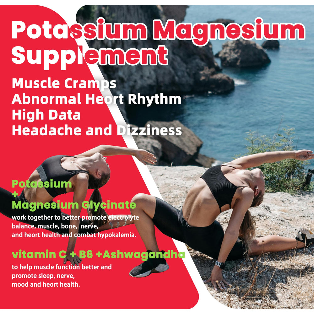 Ingredient highlights magnesium glycinate and potassium citrate