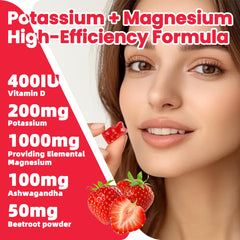 Sugar-free strawberry gummy texture
