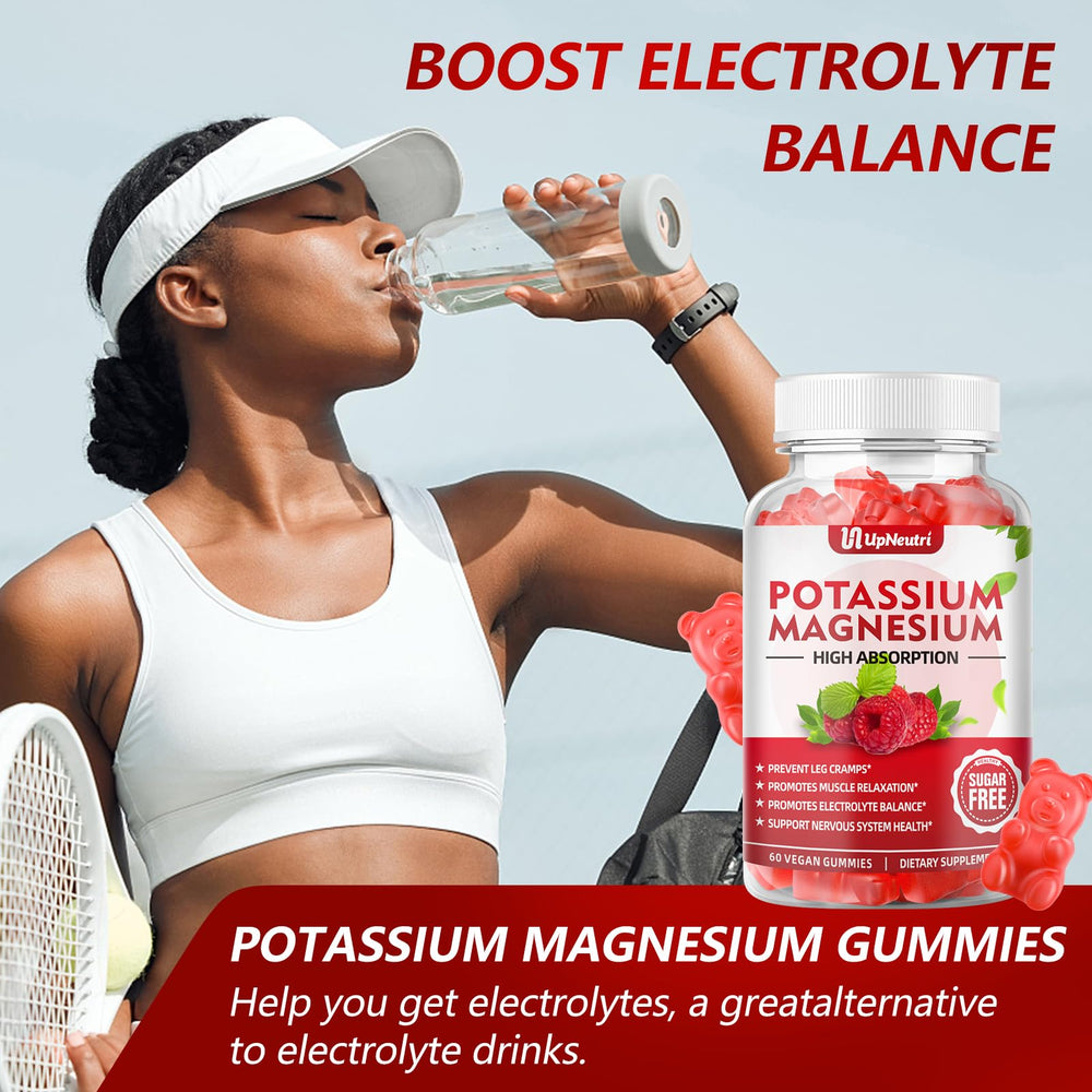 Vegan, non-GMO, gluten-free potassium magnesium gummies ingredients