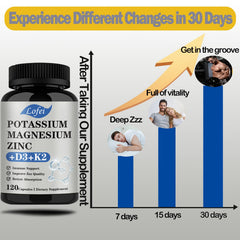 Close-up of vegan capsules showing the 5-in-1 formula