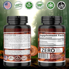 Ganoderma Lucidum 1000mg veggie capsules