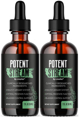 Two Potent Stream Drops bottles in a white box