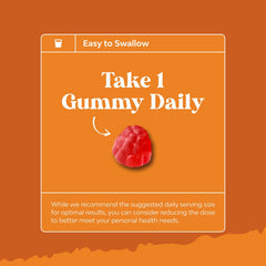Third-party lab tested Vitamin B6 gummies label