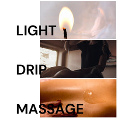 Coconut wax blend and ingredients in the candle