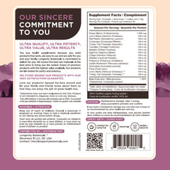 Serving size and two-month supply illustration for Power 15