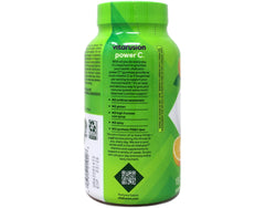 Close-up of Power C orange gummies for adults
