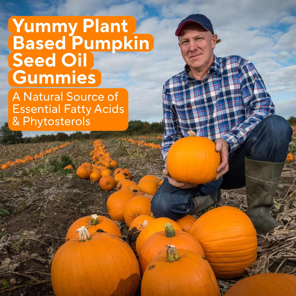 Ingredients panel for Power Grain Pumpkin Seed Oil Gummies