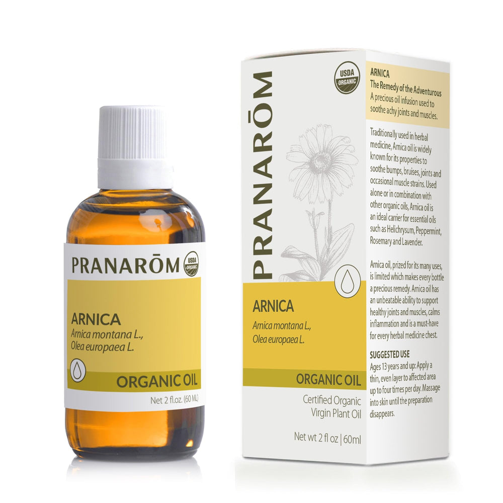 Pranarom Arnica Oil bottle 2 oz
