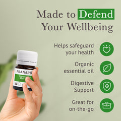 Sustainably harvested organic ingredients for Aromaforce Peppermint Mini-Caps