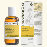 Pranarom Calendula Oil 2 oz glass bottle