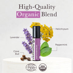 Diffuser with Just Plain Relief essential oil in use