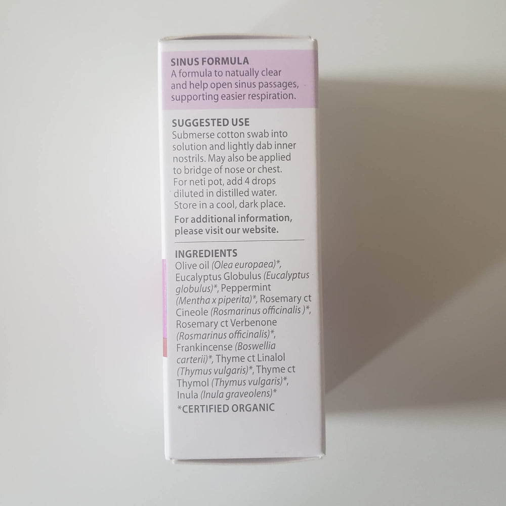 Sinus Formula being used topically or in diffuser