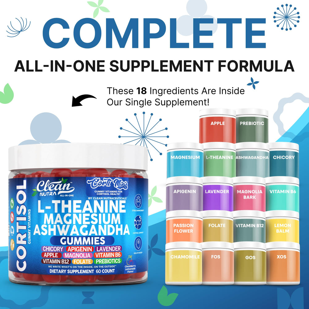 Prebiotic blend ingredients including apigenin, lemon balm, GOS, XOS and apple pectin