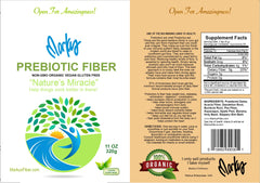 Gut health and immune support from prebiotic fiber powder