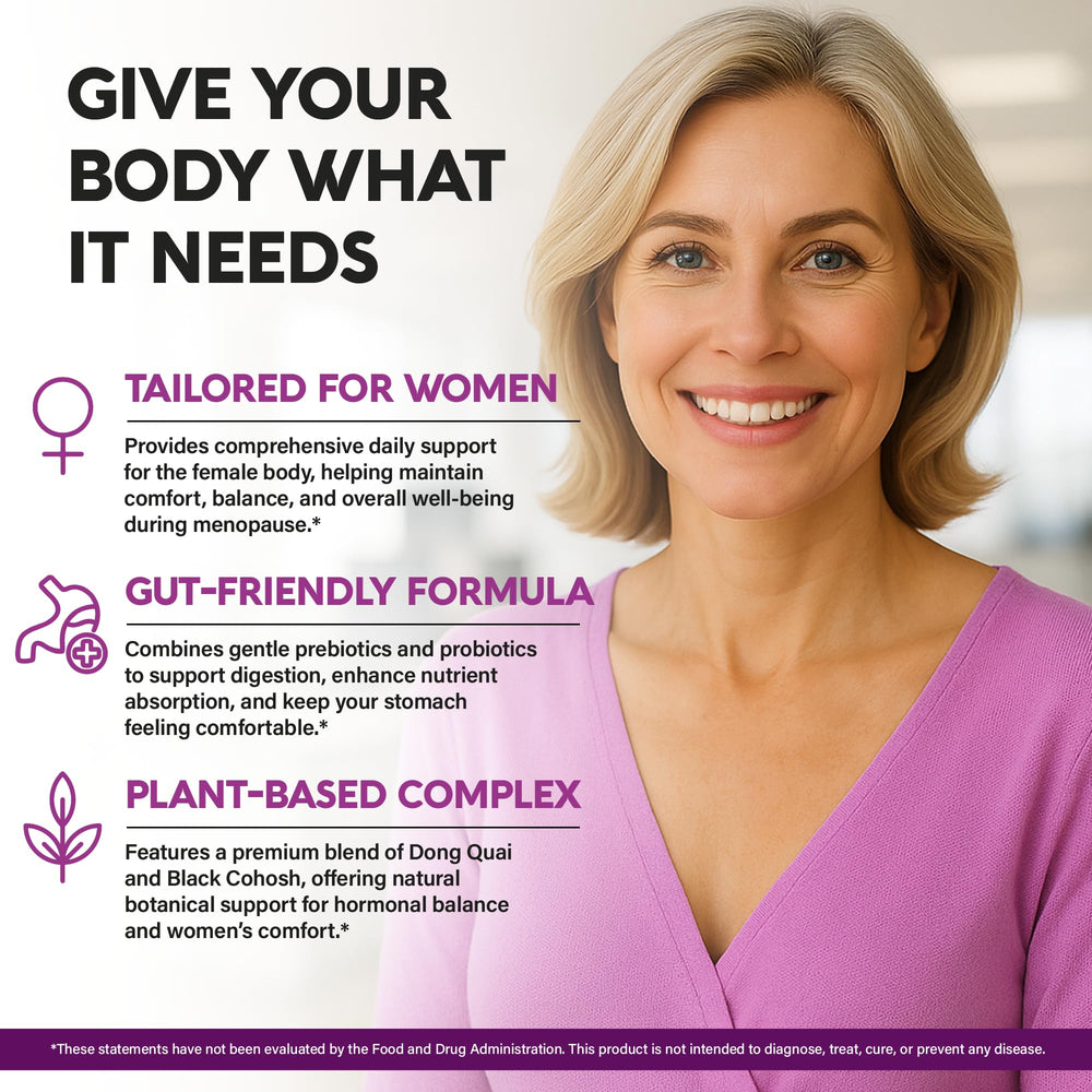 Prebiotics and probiotics blend including MAKTREK and FOS