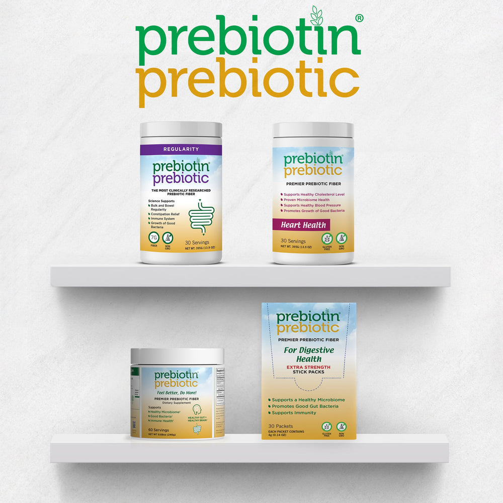 Prebiotin Prebiotic Fiber Powder is gluten-free and all-natural