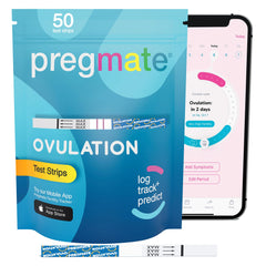 Illustration of how to use Pregmate ovulation tests