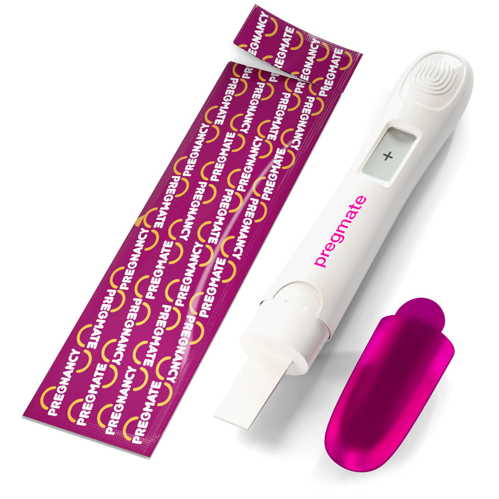 New ergonomic design of Pregmate digital pregnancy test