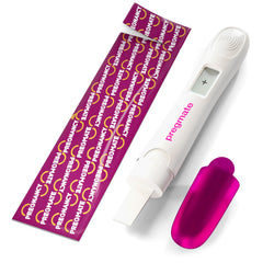 New ergonomic design of Pregmate digital pregnancy test