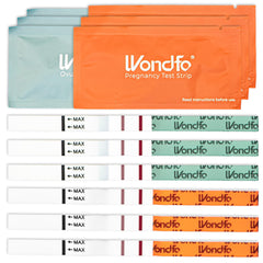 Wondfo Pregnancy Test Strips & Ovulation Test Strips Combo Pack – front view
