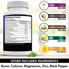 Pregnenolone support concept illustration