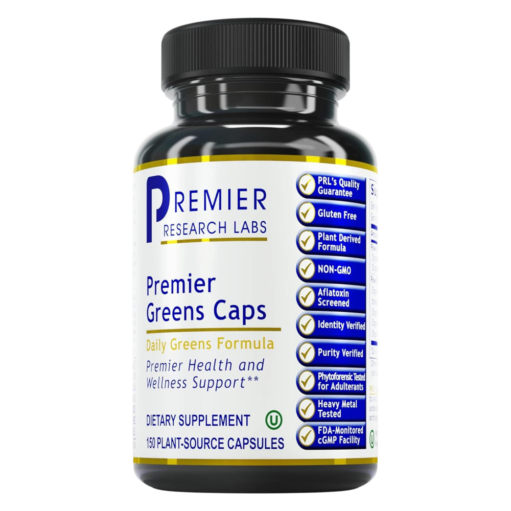 Premier Greens Capsules bottle - hero image
