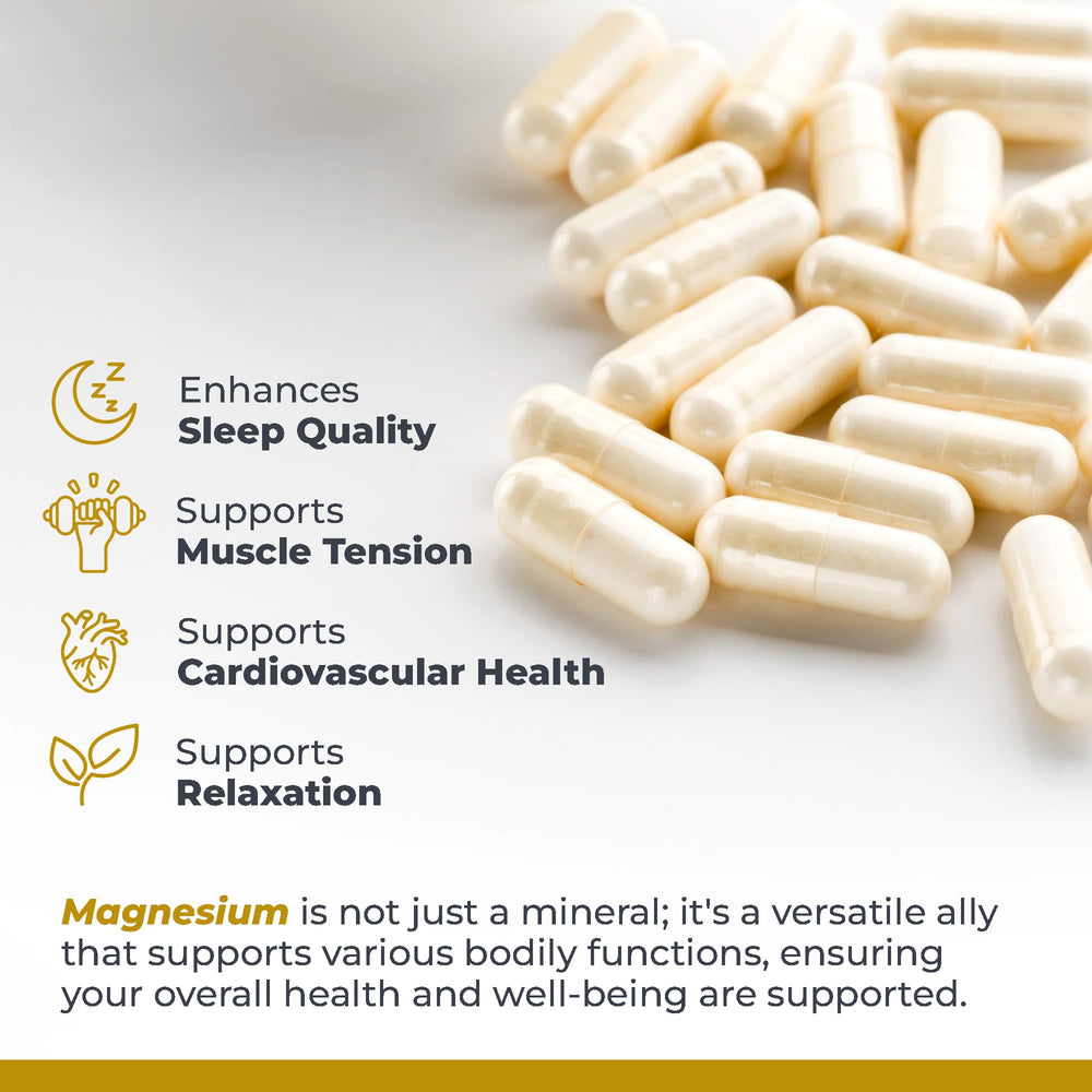 Third-party tested Premier Research Labs magnesium glycinate pack highlights quality
