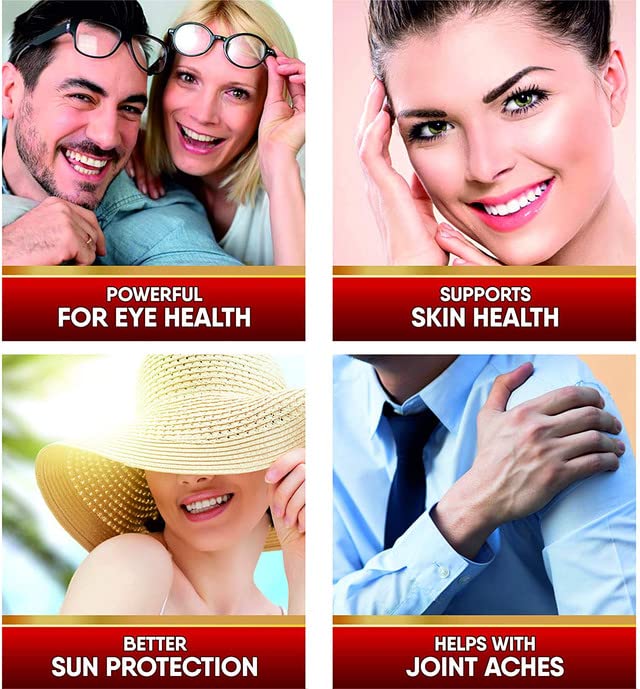 Premium astaxanthin softgels bottle 120 count