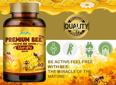 Glucosamine sulfate supplement alongside bee venom