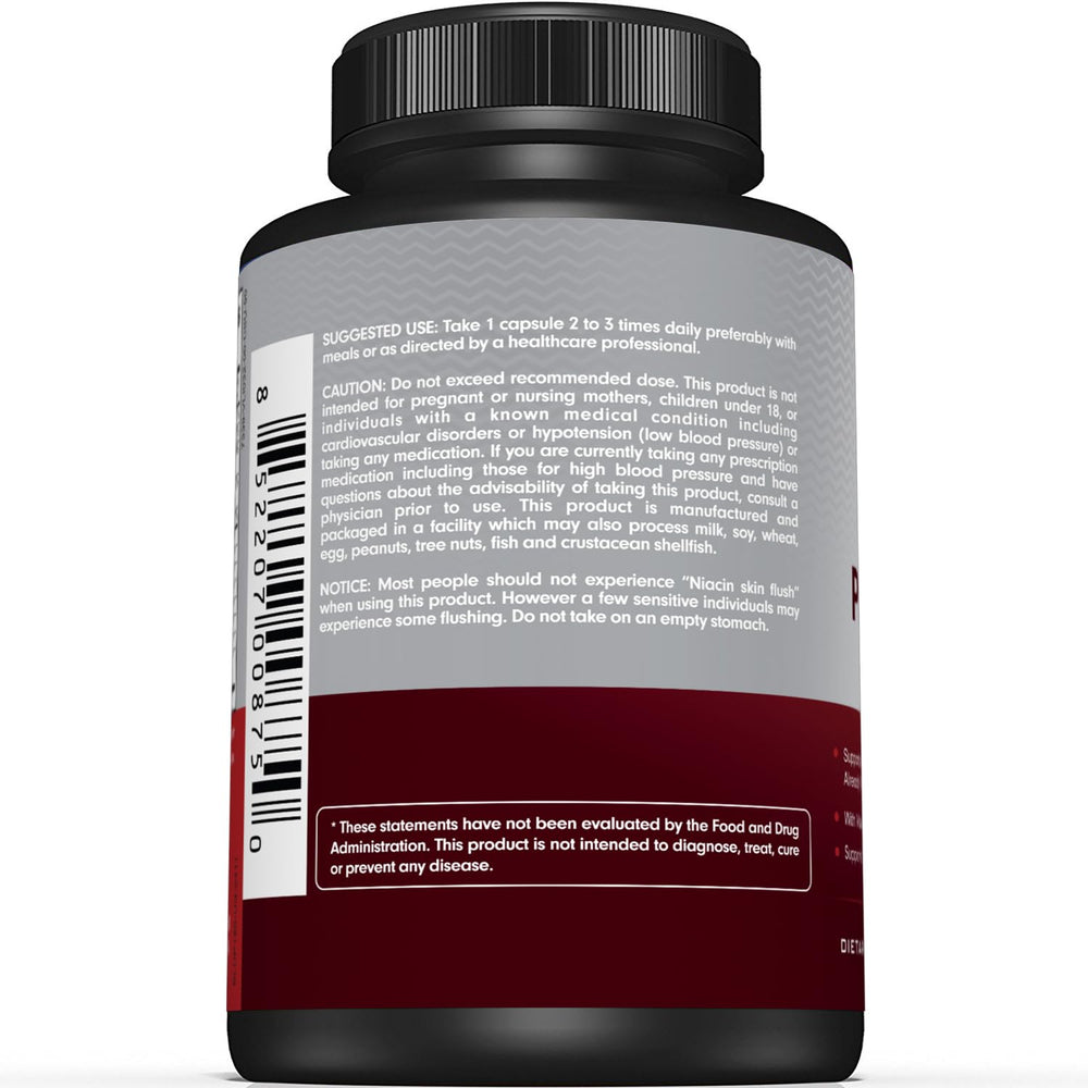 Herbal and vitamin blend used in the blood pressure formula