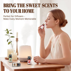 Fragrance oils suitable for diffusers and aromatherapy