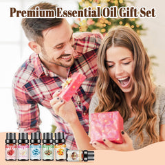 Gift-ready essential oil set in stylish box