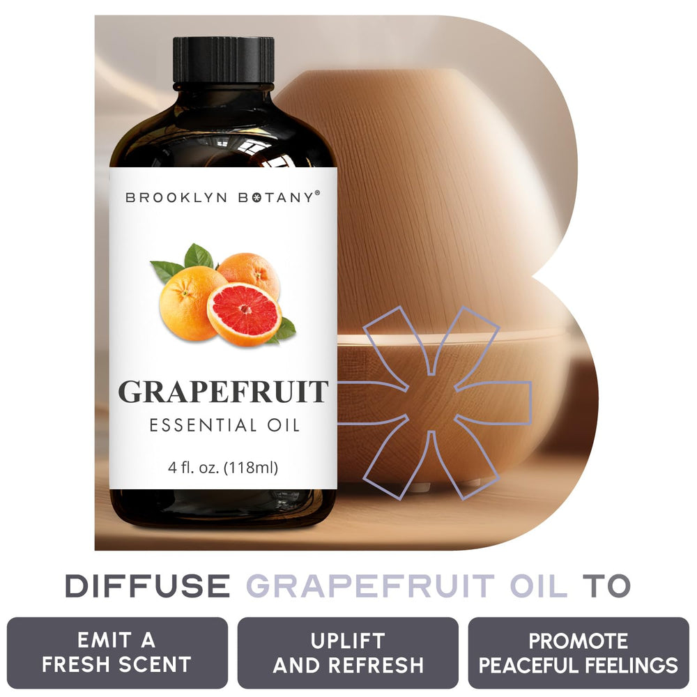 Premium-grade grapefruit oil bottled in the USA
