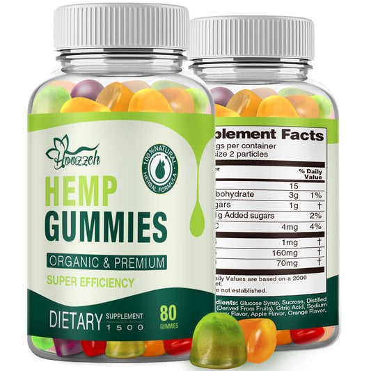 Premium Hemp Gummies high potency for sleep relief - hero image