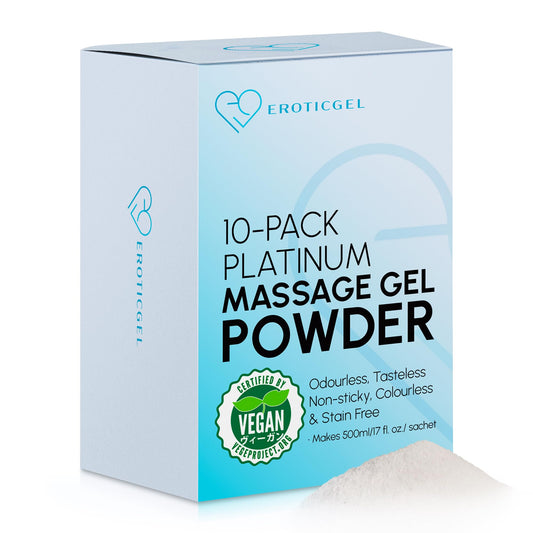 Premium Massage Gel Powder sachets pack of 10