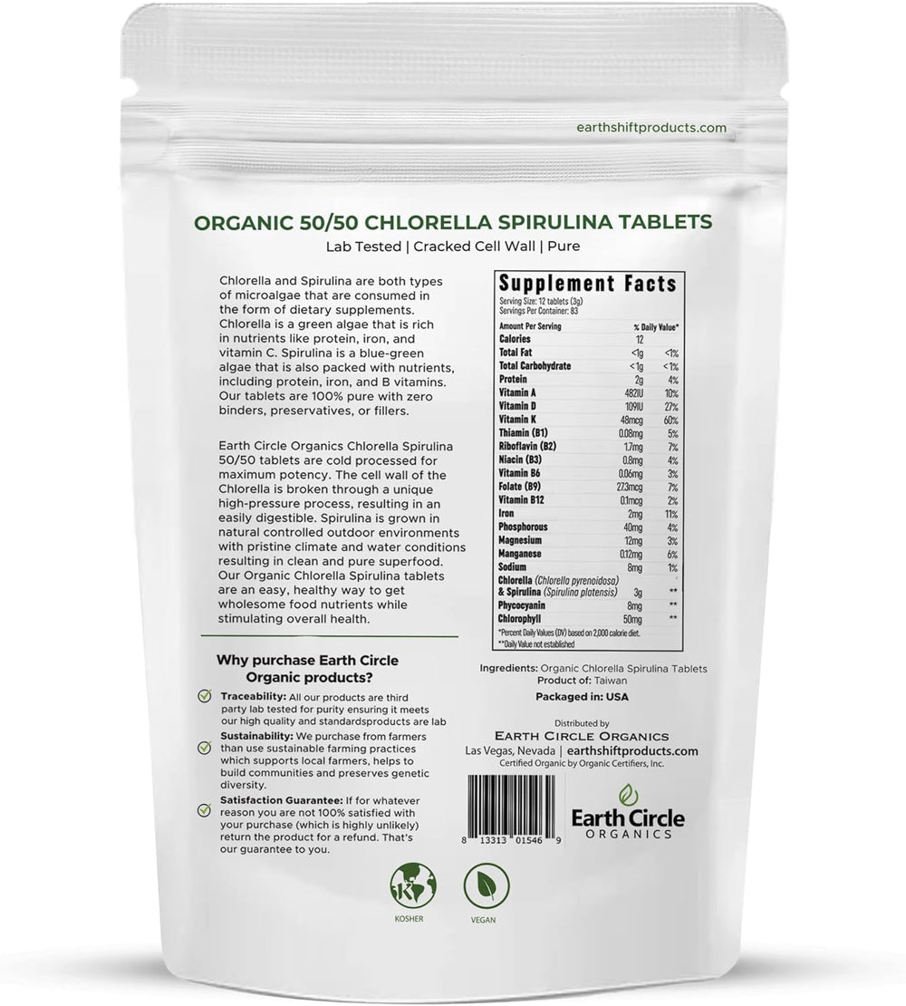 Pure green tablets showing no fillers or binders