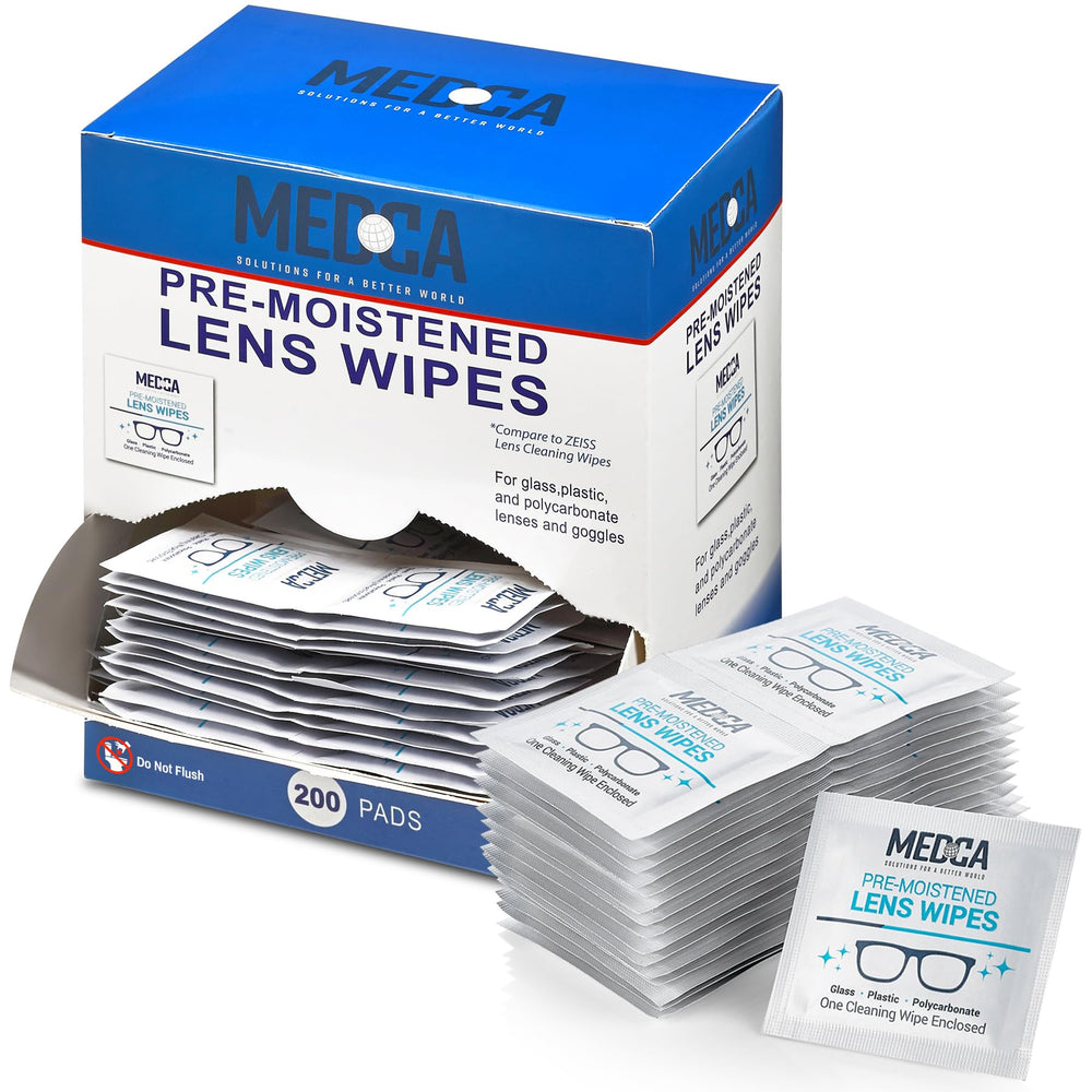 Hero image of Premoistened Lens Cleaning Wipes pack (200 wipes)